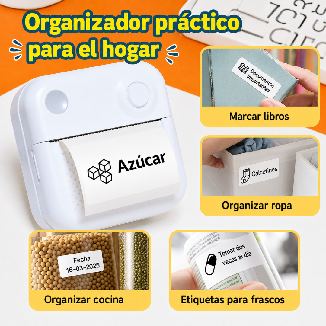 Mini Impresora Térmica de Bolsillo Portátil