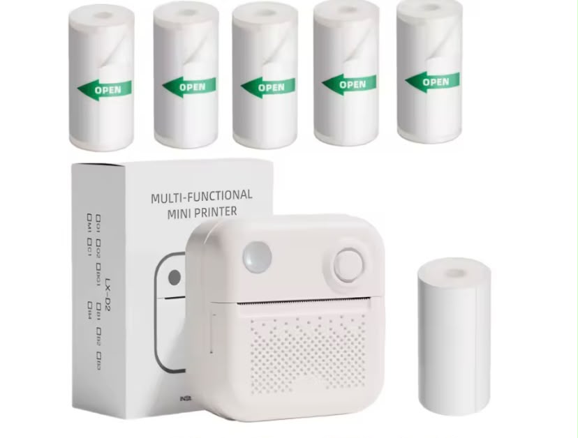Mini Impresora Térmica de Bolsillo Portátil