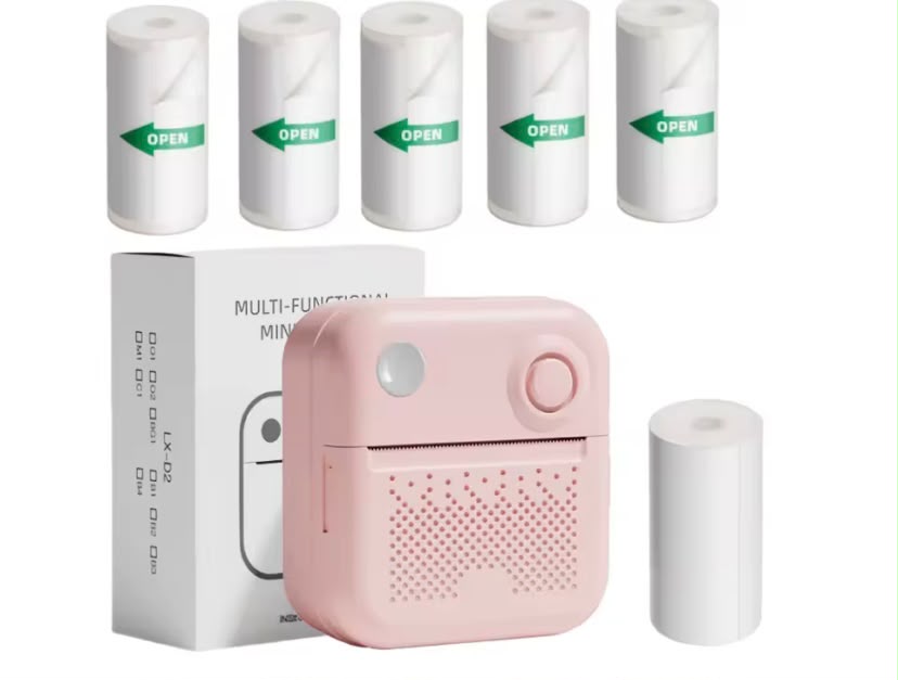 Mini Impresora Térmica de Bolsillo Portátil
