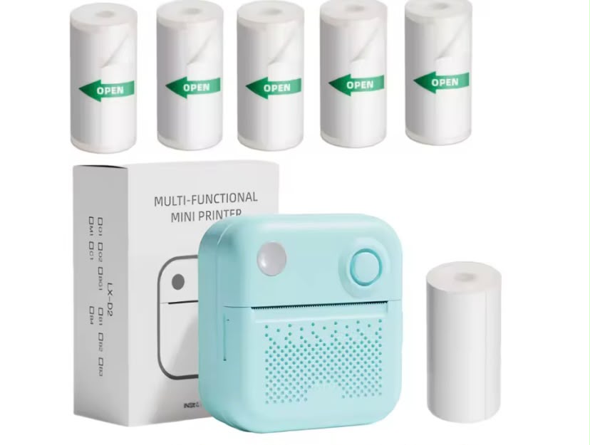 Mini Impresora Térmica de Bolsillo Portátil