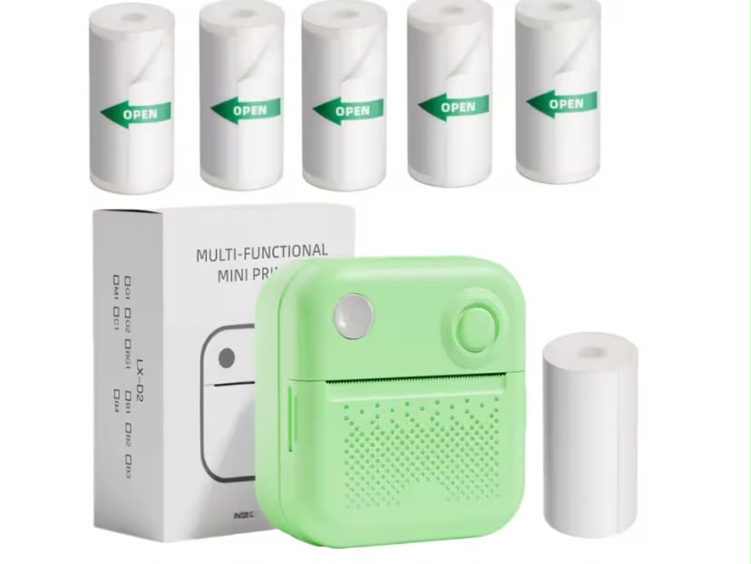 Mini Impresora Térmica de Bolsillo Portátil