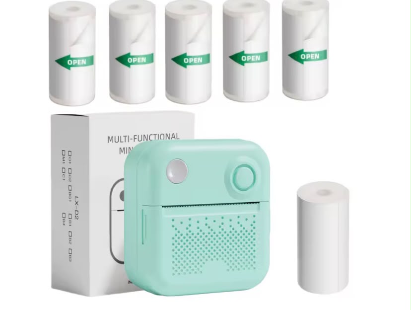 Mini Impresora Térmica de Bolsillo Portátil